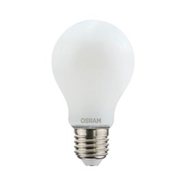 Lâmpada Filamento LED A60 Vintage Fosca 7W Luz Branco Quente Bivolt Ledvance
