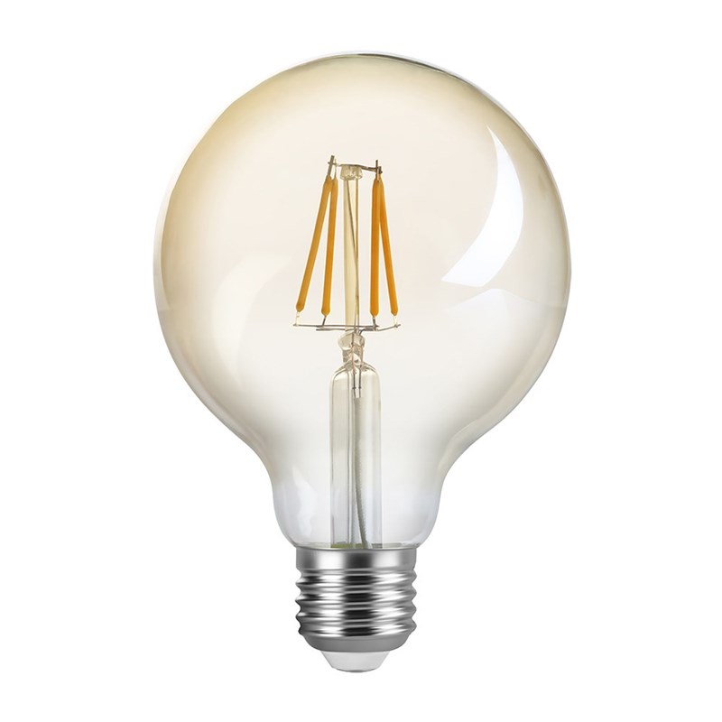 Lâmpada Filamento Vintage LED 4W Luz Branco Quente Bivolt E27 Save Energy