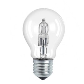 Lâmpada Halógena Bulbo A55 28W Luz Amarela 127V Taschibra Lâmpada Halógena Bulbo A55 28W Luz Amarela 127V Taschibra