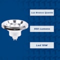 Lâmpada Led Ar111 10W 2700K 950Lm 24° Bivolt Ledvance