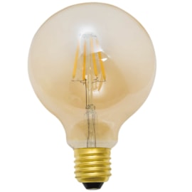 Lâmpada LED Balloon Filamento 4W Âmbar 127V Luminatti Lâmpada LED Balloon Filamento 4W Âmbar 127V Luminatti
