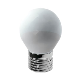 Lâmpada LED Bolinha 6W Luz Amarela Bivolt Luminatti Lâmpada LED Bolinha 6W Luz Amarela Bivolt Luminatti