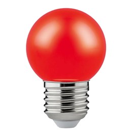 Lâmpada LED Bolinha Vermelha 1.2w 20lm Bivolt Ledvance