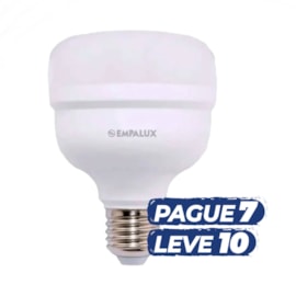Lâmpada Led Bulbo 20W 6500K 1680Lm E27 Bivolt Kit Com 10 Unidades Empalux