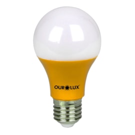 Lampada Led  Bulbo   7,0W Amarela 400Lm Bivolt Ourolux