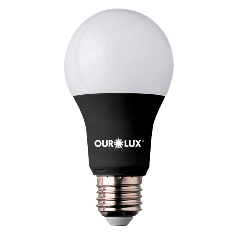 Lampada LED Bulbo 7,0w Luz Negra Bivolt 1292 Ourolux