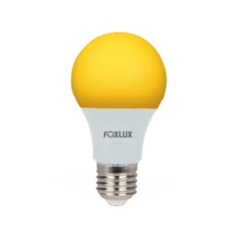 Lâmpada LED Bulbo 7W Luz Amarela Bivolt Foxlux Lâmpada LED Bulbo 7W Luz Amarela Bivolt Foxlux