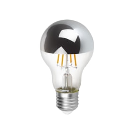 Lâmpada LED Bulbo Espelhada Filamento 4W E27 Luz Âmbar Bivolt Save Energy Lâmpada LED Bulbo Espelhada Filamento 4W E27 Luz Âmbar Bivolt Save Energy