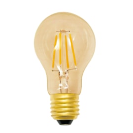 Lâmpada LED Bulbo Filamento 4W Âmbar 127V Luminatti Lâmpada LED Bulbo Filamento 4W Âmbar 127V Luminatti