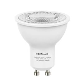 Lâmpada LED Dicróica 4,9W Luz Amarela Bivolt Empalux Lâmpada LED Dicróica 4,9W Luz Amarela Bivolt Empalux