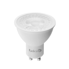 Lâmpada LED Dicróica 4W Luz Branca Bivolt Brilia Lâmpada LED Dicróica 4W Luz Branca Bivolt Brilia