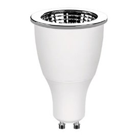 Lâmpada LED Dicroica Evo 7w Branco Quente 36G 450lm GU10 Bivolt Stella