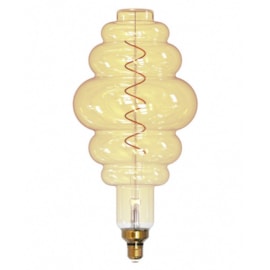 Lâmpada LED Filamento Giant Colméia 4W Luz Âmbar E27 Bivolt Taschibra Lâmpada LED Filamento Giant Colméia 4W Luz Âmbar E27 Bivolt Taschibra