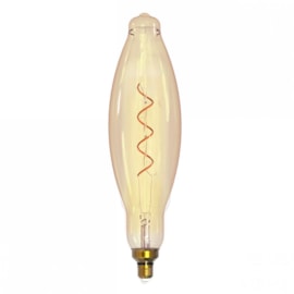 Lâmpada LED Filamento Giant Elipse 4W Luz Âmbar E27 Bivolt Taschibra Lâmpada LED Filamento Giant Elipse 4W Luz Âmbar E27 Bivolt Taschibra