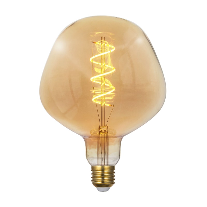 Lâmpada Led Filamento P130 4,0W 2200K 320Lm Ambar E27 Bivolt Gmh