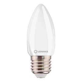Lâmpada LED Filamento Vela Fosca 2.5w Branco Quente 2700k Vintage Bivolt Ledvance