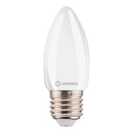 Lâmpada LED Filamento Vela Fosca 2.5w Branco Quente 2700k Vintage Bivolt Ledvance