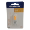 Lâmpada Led G9 2,5W 2400K 240Lm 127V Empalux