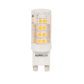Lâmpada LED Halopin 3W Luz Amarela 127V Romalux Lâmpada LED Halopin 3W Luz Amarela 127V Romalux
