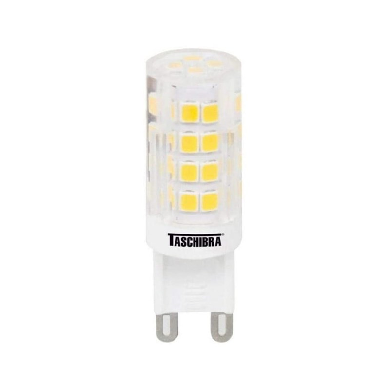 Lâmpada LED Halopin G9 3,0W Branco Quente 2700K 127V 17724 Taschibra