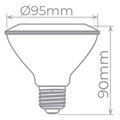 Lâmpada LED Par 30 Evo 9w Branco Quente 25G IRC95 Bivolt 715lm  Stella