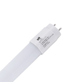 Lâmpada LED Tubular 18W Luz Branca Bivolt VIT Lâmpada LED Tubular 18W Luz Branca Bivolt VIT