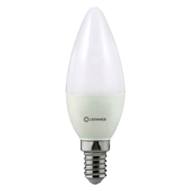 Lâmpada Led Vela 3,0W 2700K 260Lm Leitosa E14 Bivolt Ledvance