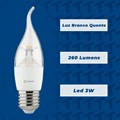 Lampada LED Vela Chama E27 3,0W 2700K 260Lm Bivolt Ledvance