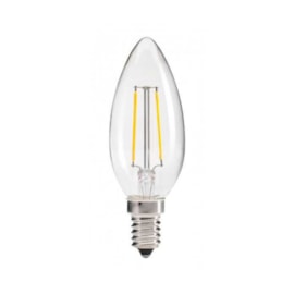 Lâmpada LED Vela Filamento 4W E14 Luz Amarela 127V Golden Lâmpada LED Vela Filamento 4W E14 Luz Amarela 127V Golden
