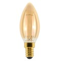 Lampada LED Vela Filamento E14 2,2W 2500K Vintage 210Lm Ledvance
