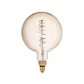Lâmpada LED Vintage Filamento Loop 4W Luz Branco Quente Save Energy