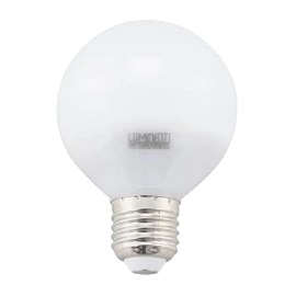 Lâmpada Mini Ballon LED 8W Luz Branco Quente Bivolt E27 Luminatti