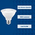 Lâmpada PAR 30 LED 9,5W Luz Branco Quente Bivolt E27 Ledvance