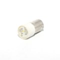 Lâmpada Sinalizadora LED Branco Para Soquete BA9S 24VCA/VCC L1-7-W JNG