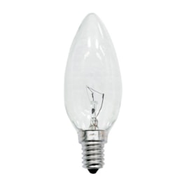Lâmpada Vela 40W 2700K 410Lm Clara E14 127V Empalux