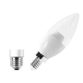 Lâmpada Vela LED 6W Luz Branco Frio Bivolt E14/E27 Luminatti