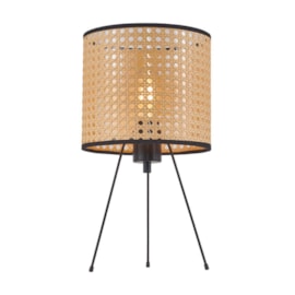 Luminária De Mesa 37Cm 1 Lâmpada E27 Capri-002 Nitrolux