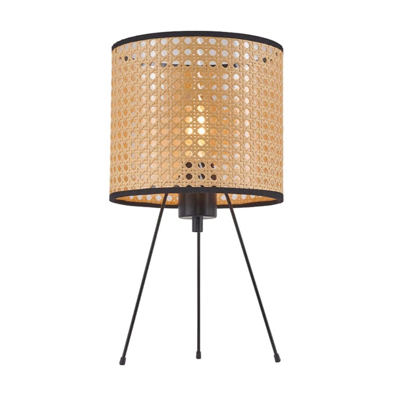 Luminária De Mesa 37Cm 1 Lâmpada E27 Capri-002 Nitrolux