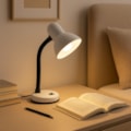 Luminária De Mesa Branca Para 1 Lâmpada E27 Eletrorastro