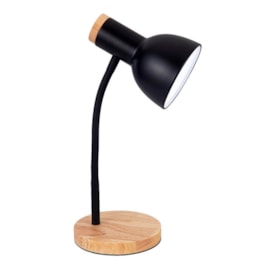 Luminária De Mesa Desk Orion Preta 1 Lâmpada E27 Gmh