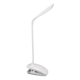 Luminária de Mesa Flex LED Branca 2W 5V USB Luz Branca Bronzearte Luminária de Mesa Flex LED Branca 2W 5V USB Luz Branca Bronzearte