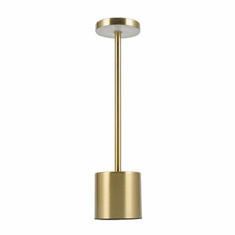 Luminária De Mesa Led Orbit 4W Âmbar 3000K ou 6500K 50Lm Dourada Touch Dimerizável 34Cm 1A 5V Taschibra