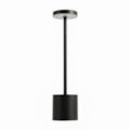 Luminária De Mesa Led Orbit 4W Âmbar 3000K ou 6500K 50Lm Preta Touch Dimerizável 34Cm 1A 5V Taschibra