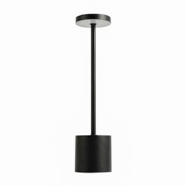 Luminária De Mesa Led Orbit 4W Âmbar 3000K ou 6500K 50Lm Preta Touch Dimerizável 34Cm 1A 5V Taschibra