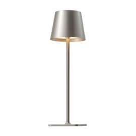 Luminária De Mesa Led Veln 37cm Touch USB Prata 5V 1,0W 3000K A 6500K 120Lm Astraled