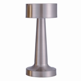 Luminária De Mesa Nox 3W 3000K 180LM Prata Bivolt GMH