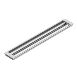 Luminária Embutir Alto Rendimento Retangular 120Cm Para 2 Lumepetro