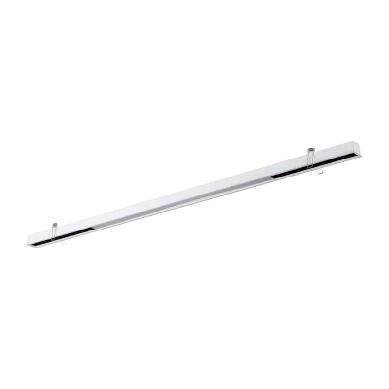 Luminária Led Embutir Selen 120cm Branca e Preta 45W 3000K 800Lm IRC90 Astraled