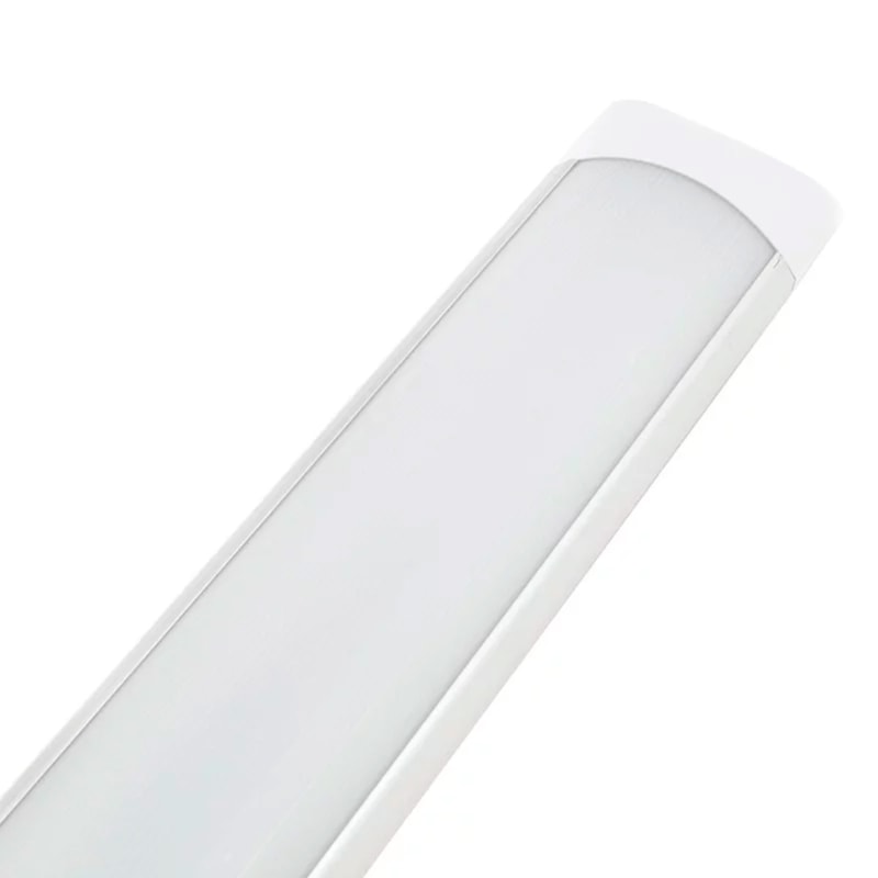 Luminária Led Slim 36W 6500K Branco Frio 3240Lm 120Cm Bivolt Eletrorastro