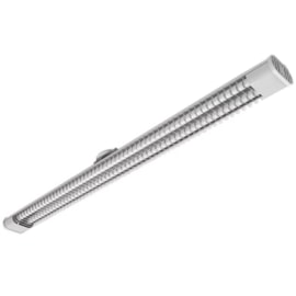 Luminária Sobrepor Tubular LED 2 Lâmpadas Retangular 120cm Lumepetro Luminária Sobrepor Tubular LED 2 Lâmpadas Retangular 120cm Lumepetro
